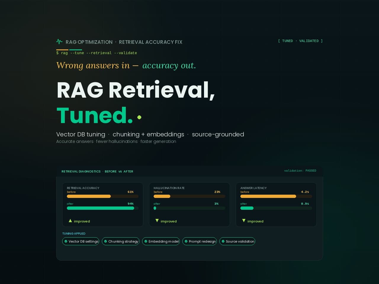 RAG Chatbot Accuracy Fix